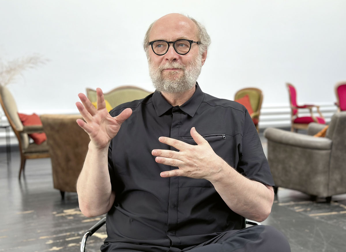 Stefan Brotbeck, Initiator des Philosophicums, Foto: zVg