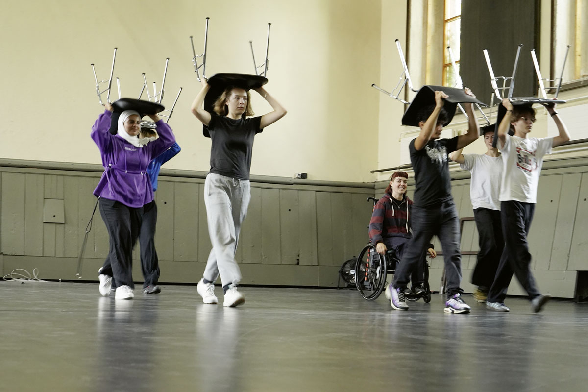 Einblick in eine Probe, Foto: zVg